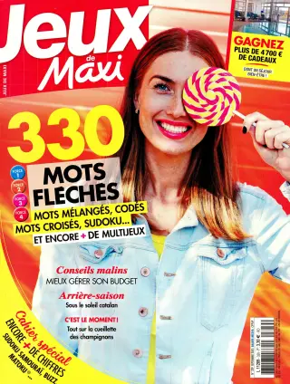 Abonnement magazine Jeux de Maxi