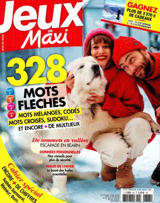 Abonnement magazine Jeux de Maxi