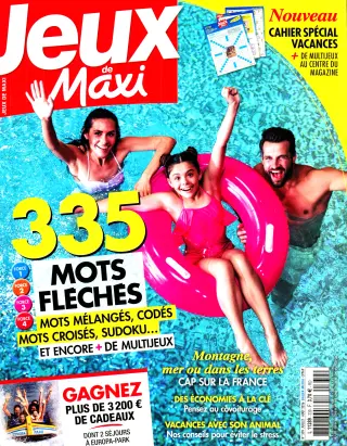 Abonnement magazine Jeux de Maxi