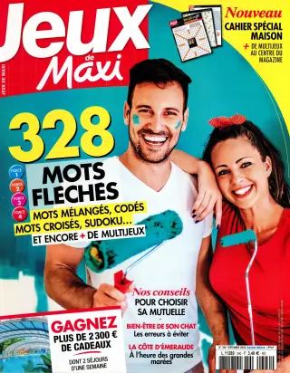 Abonnement magazine Jeux de Maxi