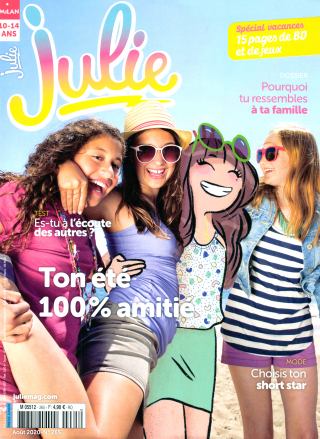 JULIE ( pour une livraison en librairie ou à l'école )