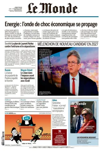 Le Monde quotidien