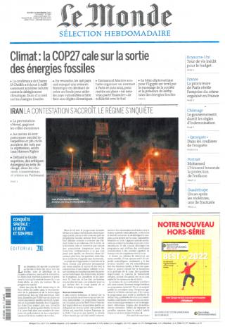 Le Monde Sélection hebdomadaire
