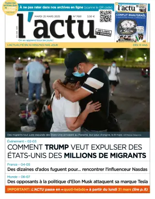 Abonnement journal L'actu