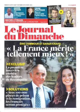 Journal du dimanche