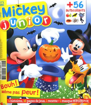 Mickey Junior ( pour une livraison en librairie ou à l'école )