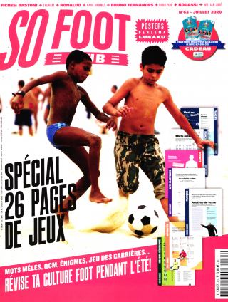 SO FOOT CLUB ( pour une livraison en librairie ou à l'école )