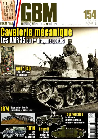 Guerres blindés et matériels GBM